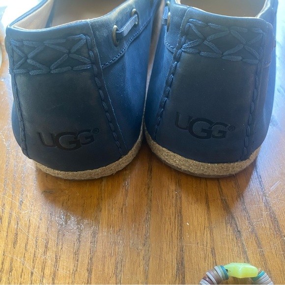 UGG Women's Blue Moccasins Size 11 - Picture 6 of 7